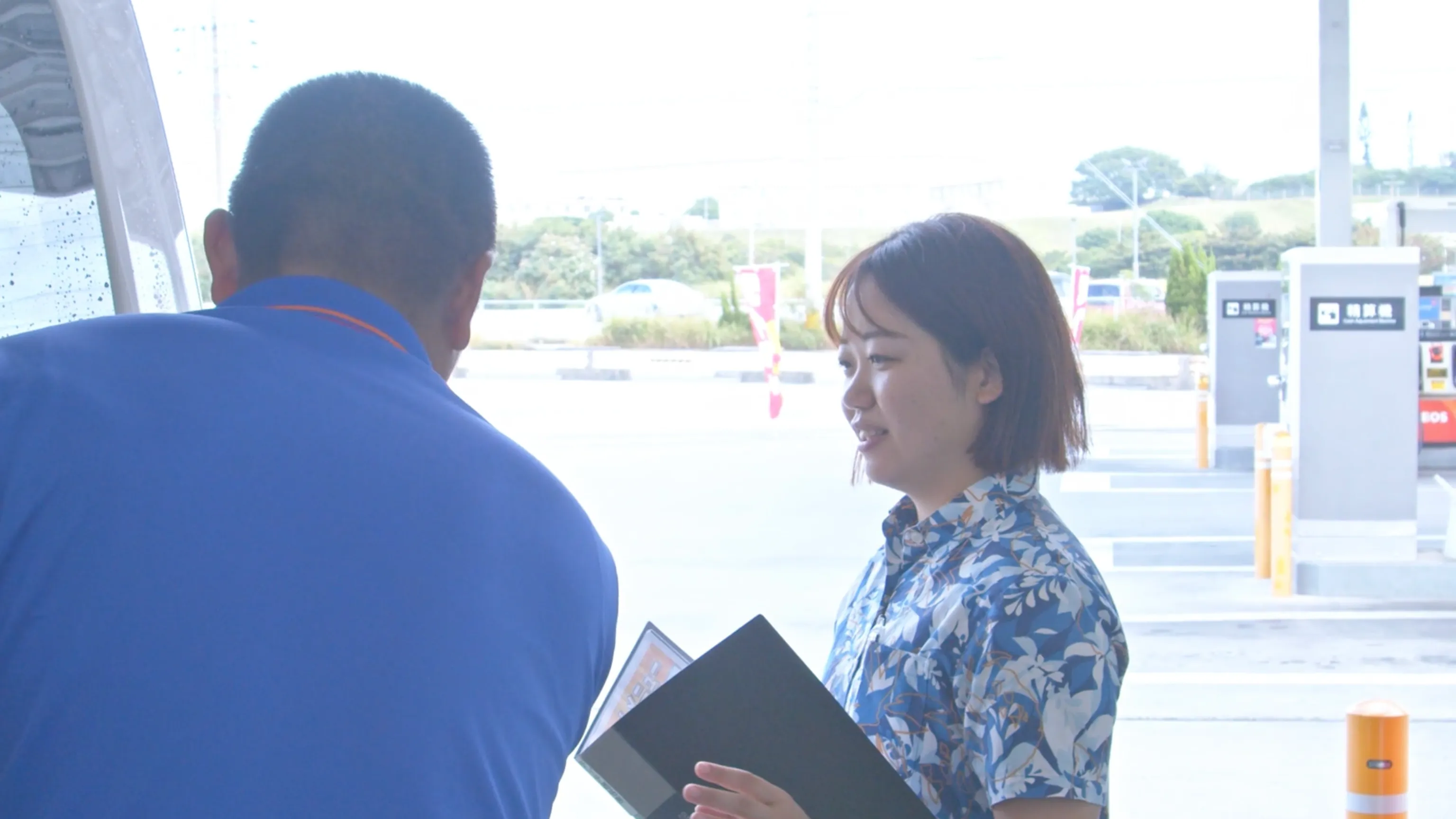 りゅうせきに入社した理由を語る宇治さん